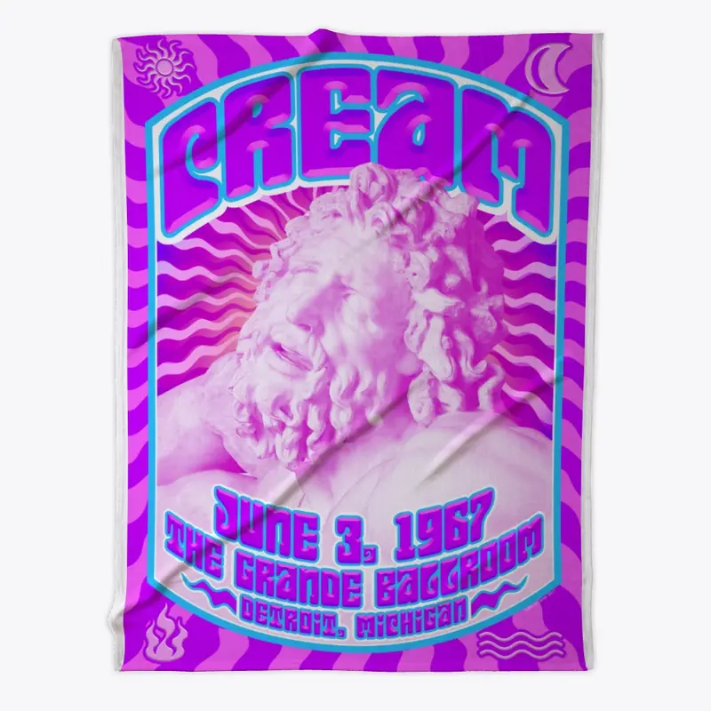 Psychedelic Poster - Cream