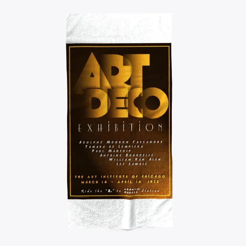 Art Deco Exhibition Poster