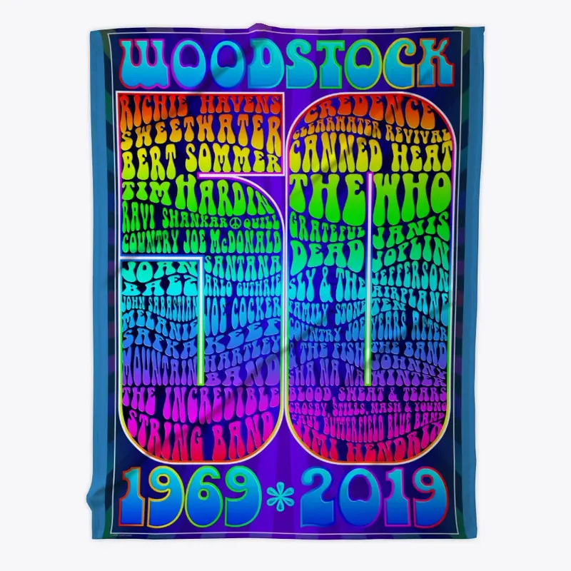 Woodstock 50th Anniversary Poster